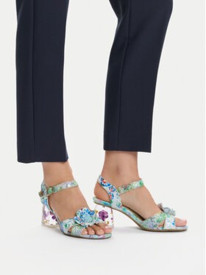 Laura Vita Sandały Framboiseo 42 Niebieski