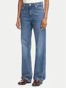BOSS Jeansy 50569173 Niebieski Straight Leg