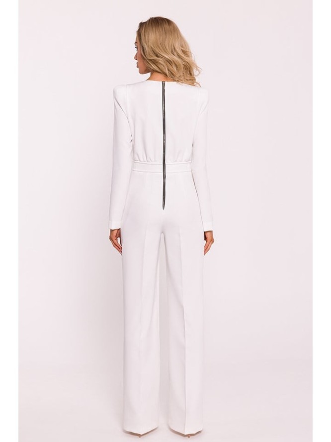 made of emotion Kombinezon w kolorze białym rozmiar: S