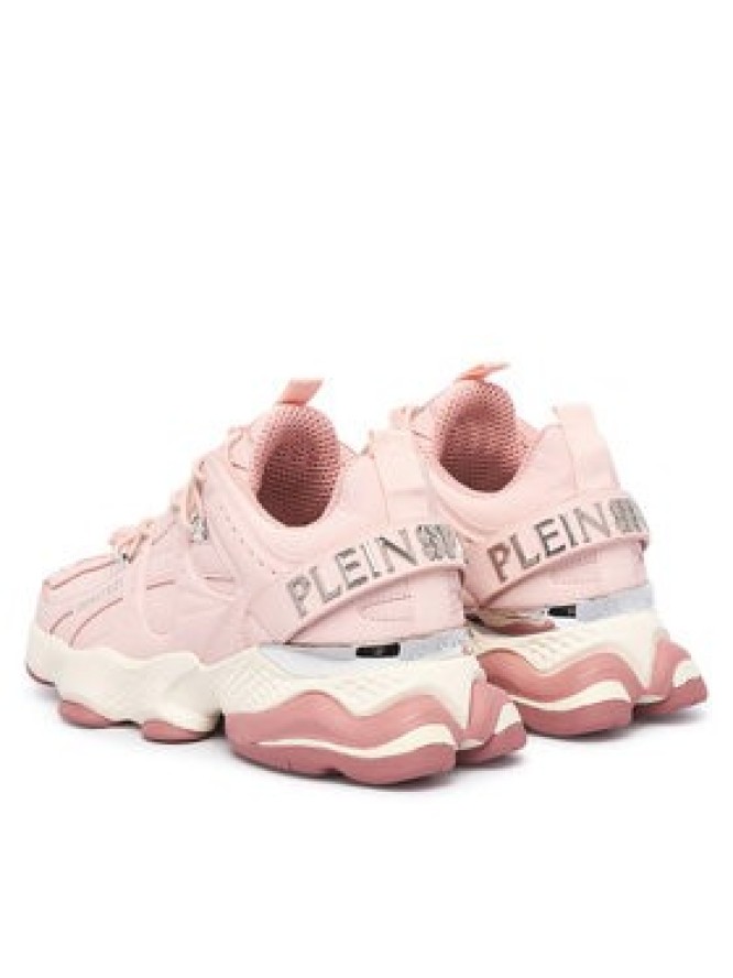 Plein Sport Sneakersy Runner Beast X-01 FAFS USC1042 STE003N Różowy