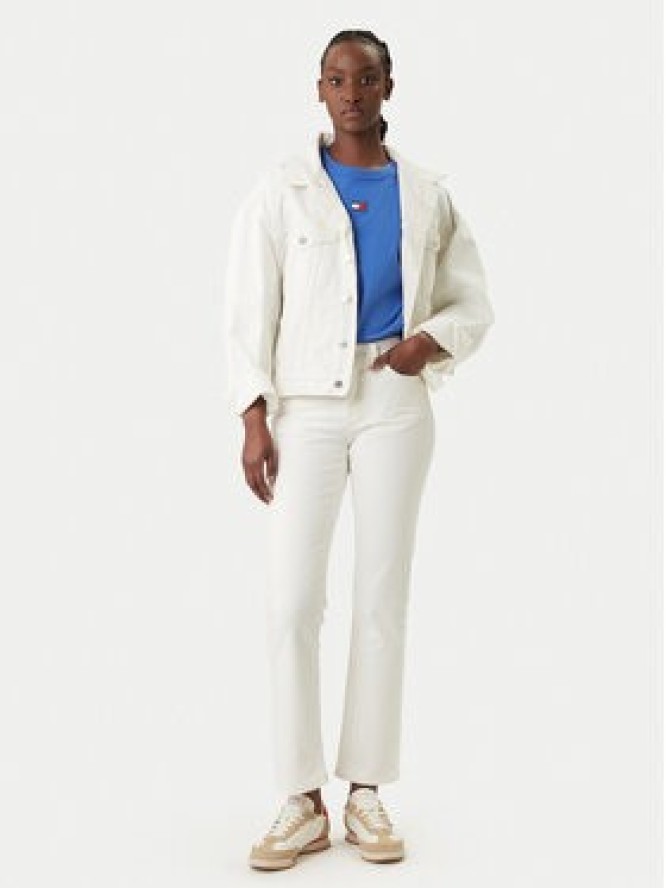 Tommy Jeans Jeansy DW0DW22986 Biały Slim Fit