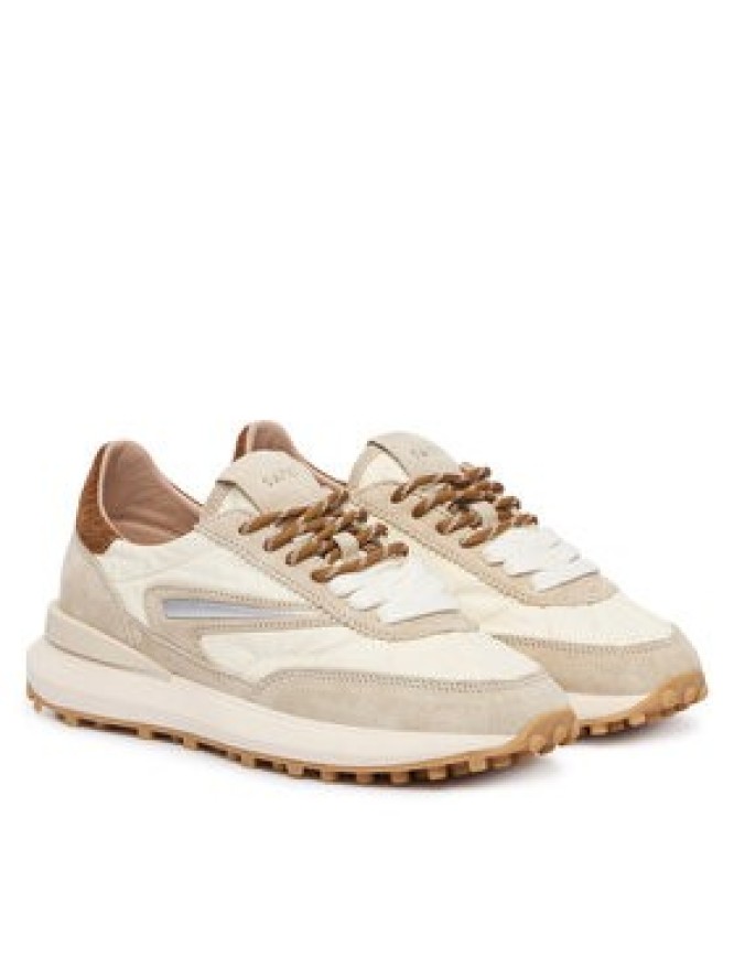 D.A.T.E. Sneakersy Athleta Nylon W451-AT-NY Beżowy