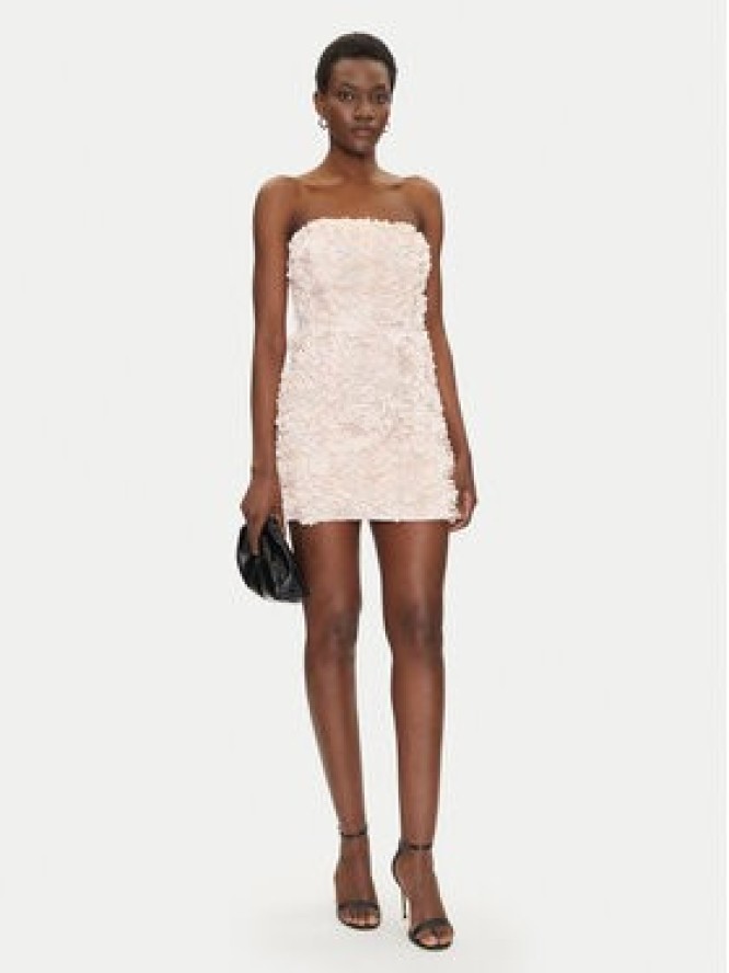 French Connection Sukienka koktajlowa 71YPE Różowy Regular Fit