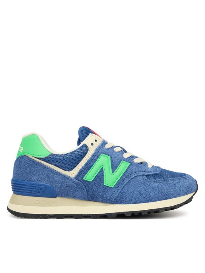 New Balance Sneakersy U574BSC W Niebieski