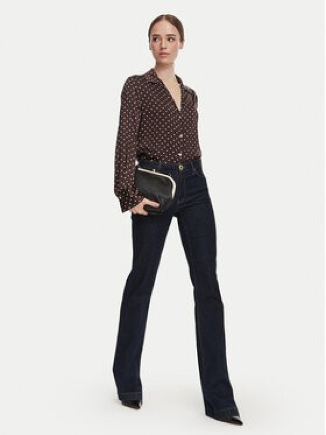 Guess Koszula W6YH23 W2946 Brązowy Regular Fit