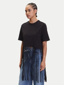 ONLY T-Shirt Zinna 15325262 Czarny Regular Fit