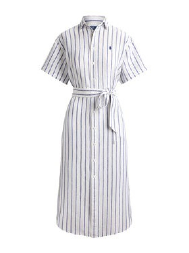 Polo Ralph Lauren Sukienka koszulowa 211965843501 Niebieski jasny Regular Fit