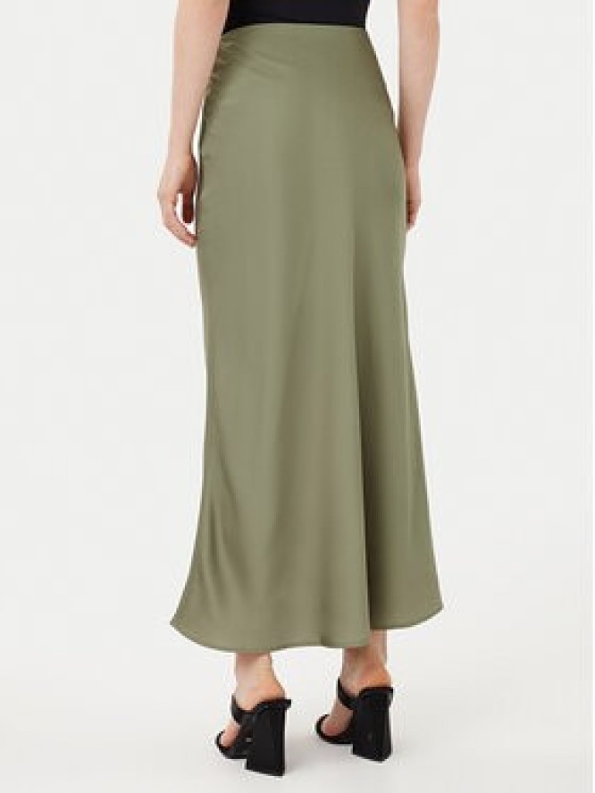 Vila Spódnica midi Elliette 14084182 Zielony Regular Fit