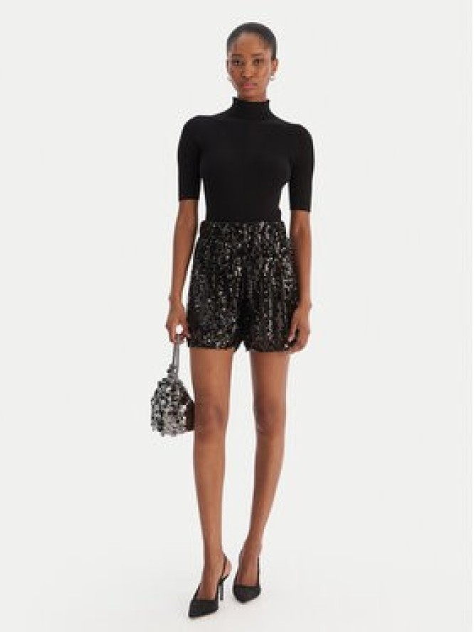 Vero Moda Szorty materiałowe Efa 10335727 Czarny Loose Fit