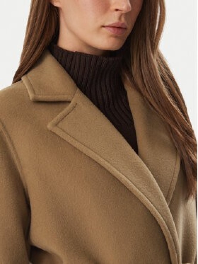 MAX&Co. Płaszcz wełniany Olongrund 2626016033200 Brązowy jasny Regular Fit