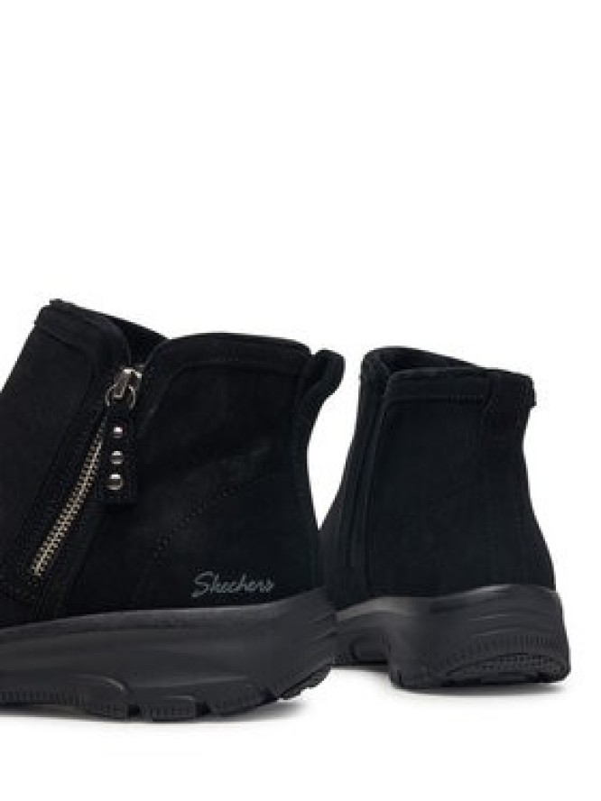Skechers Botki Easy Going - Urban Zip 168188/BBK Czarny