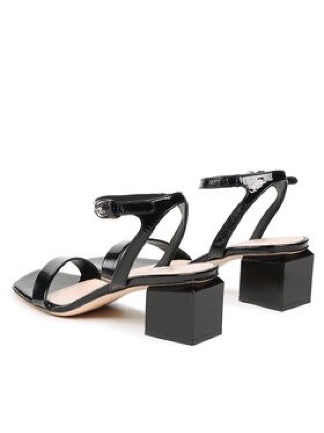 AGL Sandały Angie D660001PCKB1201013 Czarny