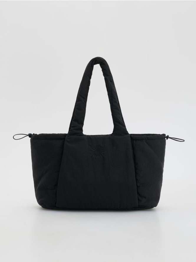 Torba sportowa z haftem - czarny