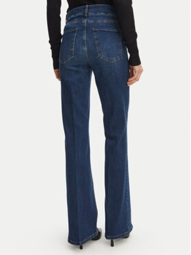 Fracomina Jeansy FR26WVA011D47602 Granatowy Bootcut Fit