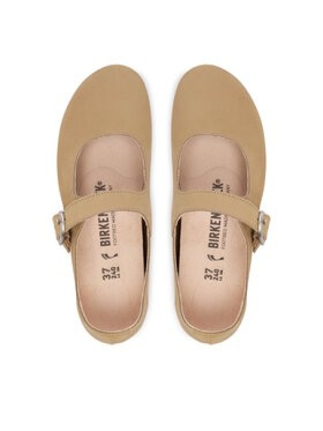 Birkenstock Baleriny Santa Clarita 1031613 Beżowy
