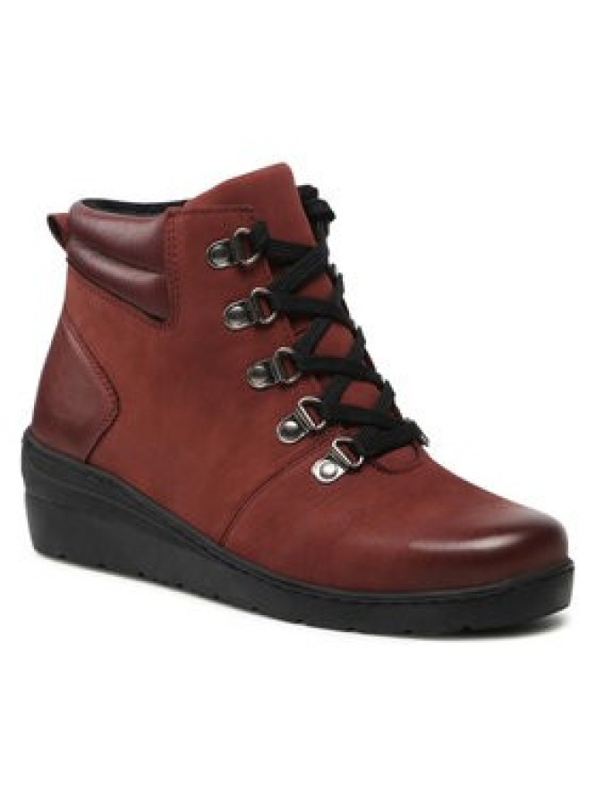 Go Soft Trzewiki WI23-WARUNA-03 Bordowy