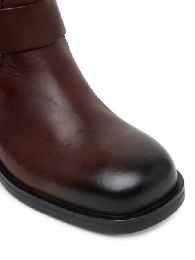 Tommy Jeans Botki Tjw Biker EN0EN02811 Brązowy