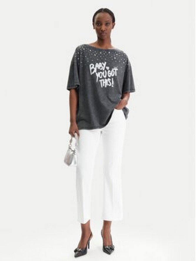 Liu Jo T-Shirt WA6131 J3868 Szary Regular Fit