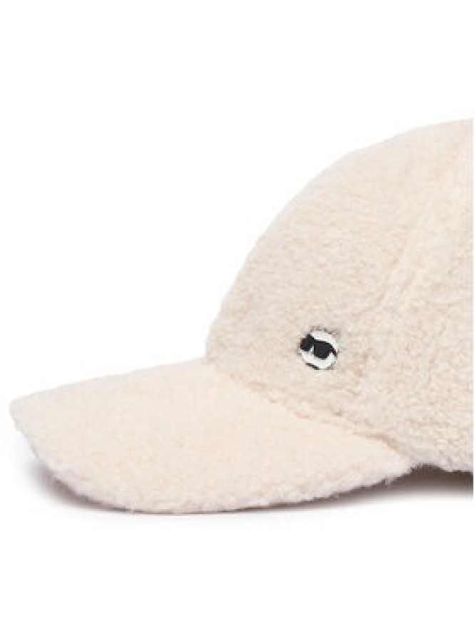 KARL LAGERFELD Czapka z daszkiem B4W33106 Kremowy