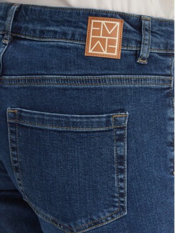 Marella Jeansy 2615181061 Granatowy Slim Fit
