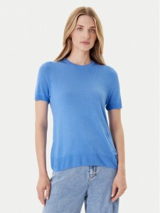 Calvin Klein Sweter LV044A307G Szary Regular Fit