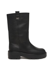 Tommy Jeans Kozaki Tjw Tubular Mid Boots EN0EN03111 Czarny
