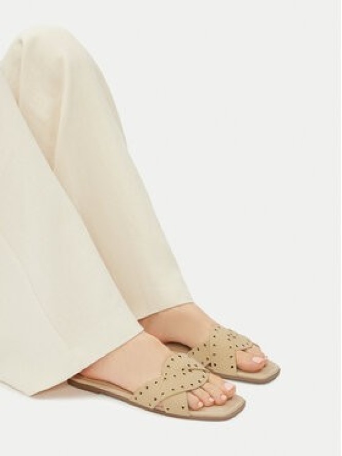 JENNY Klapki R07072024 Beżowy