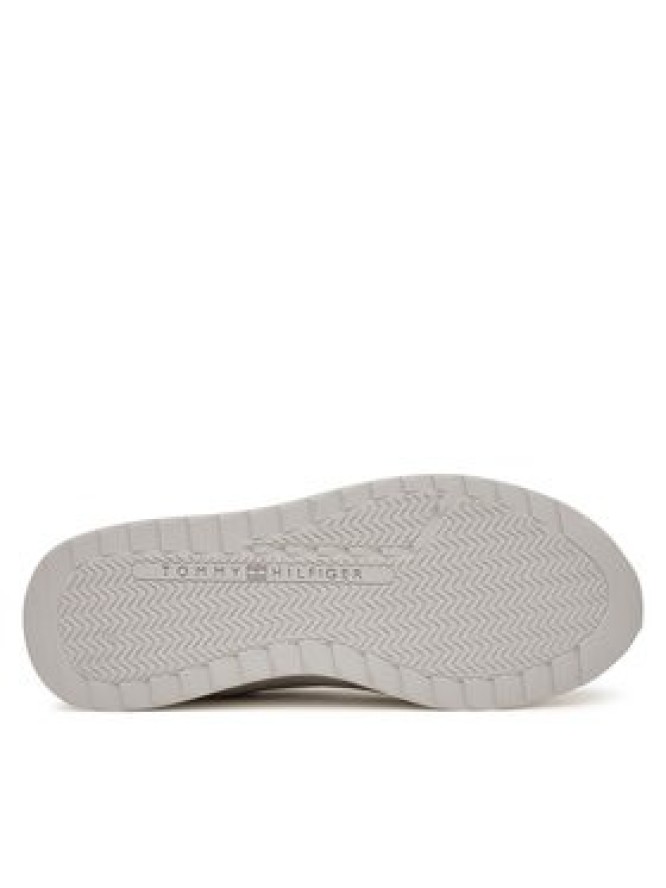 Tommy Hilfiger Sneakersy Th Retro Runner FW0FW09690 Szary jasny