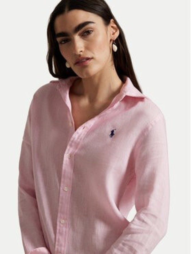 Polo Ralph Lauren Koszula 211970730014 Różowy Classic Fit