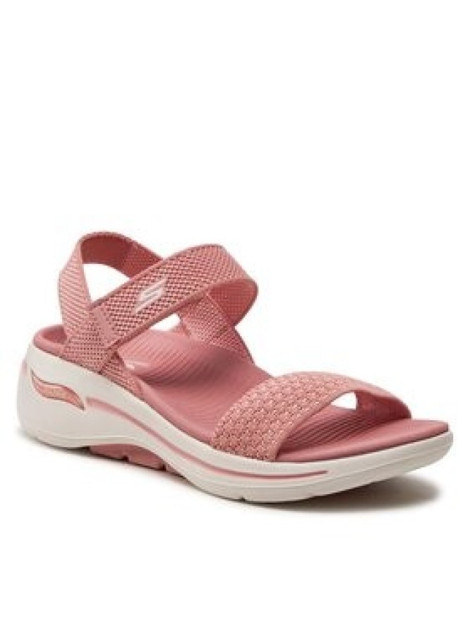 Skechers Sandały Go Walk Arch Fit Sandal-Polished 140264/ROS Różowy