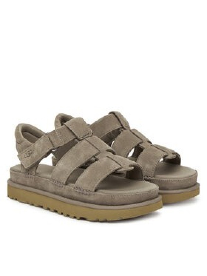 Ugg Sandały W Goldenstar Strap 1137890 Brązowy