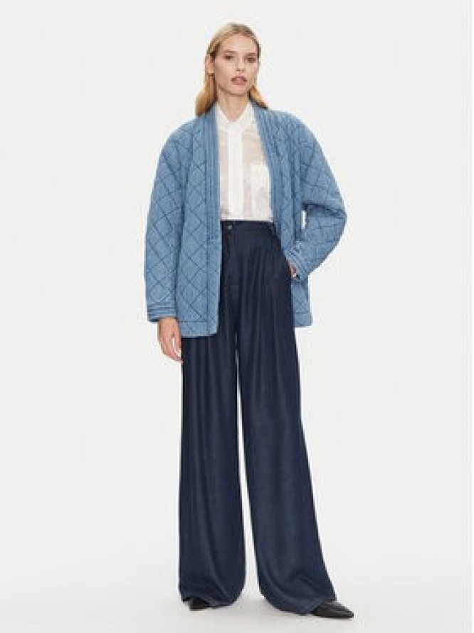 Munthe Kurtka jeansowa Fridolf 251153425108 Niebieski Relaxed Fit