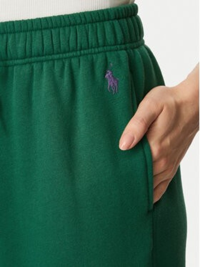 Polo Ralph Lauren Spodnie dresowe 211977959510 Zielony Regular Fit