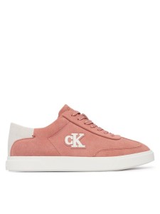 Calvin Klein Sneakersy Low Pro Cups Wt Suede Mg HW0HW03144 Różowy