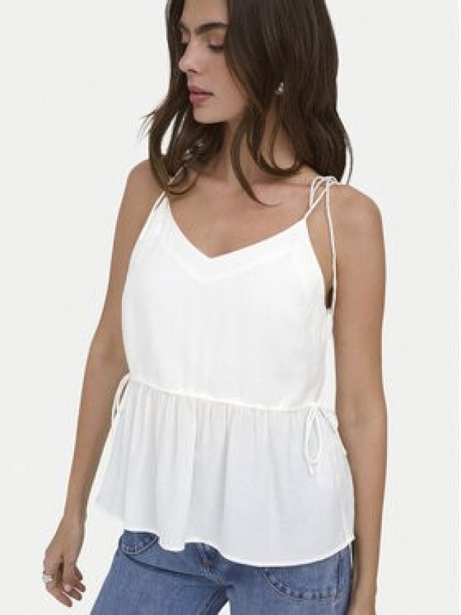 ONLY Top Nele 15370325 Biały Regular Fit
