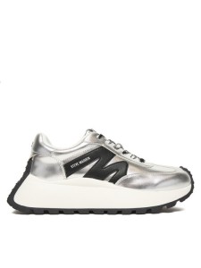 Steve Madden Sneakersy Supercampo SM11004808 Srebrny