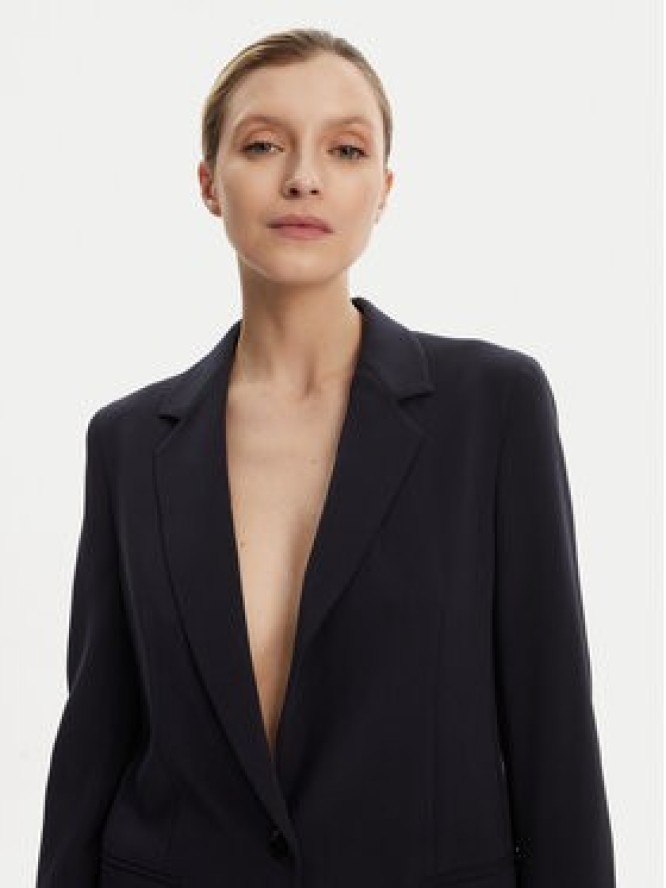 Boss Marynarka Jocaluah 50490053 Granatowy Regular Fit