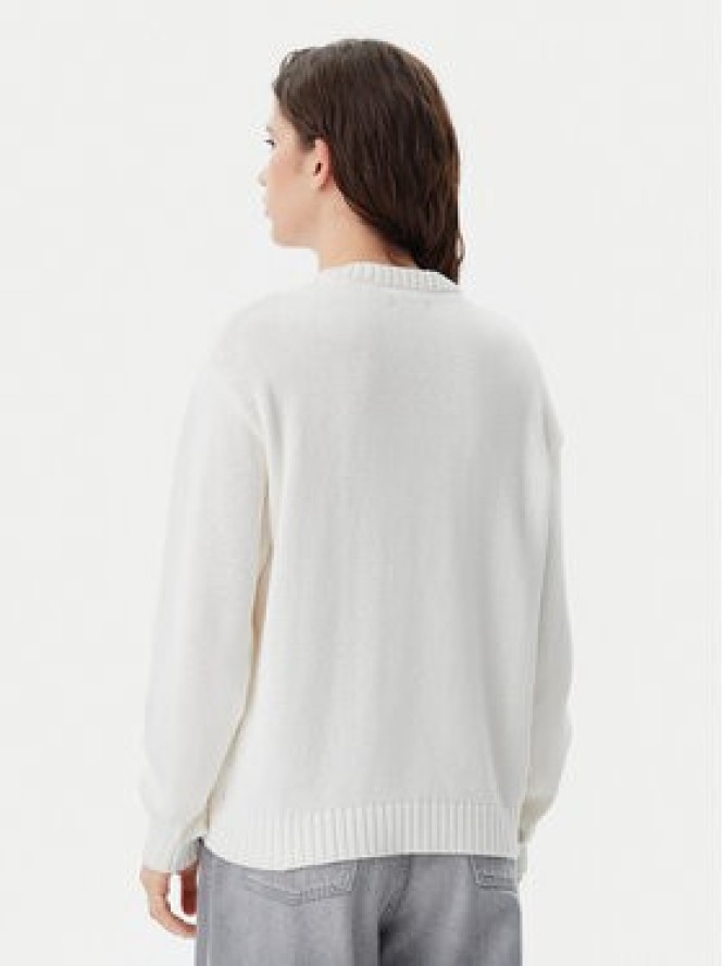 Napapijri Sweter D-Sambre W NP0A4IFK2061 Écru Regular Fit