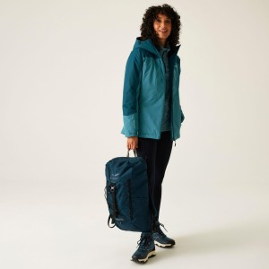 Kurtka damska przejściowa ocieplana przeciwdeszczowa Maldeine