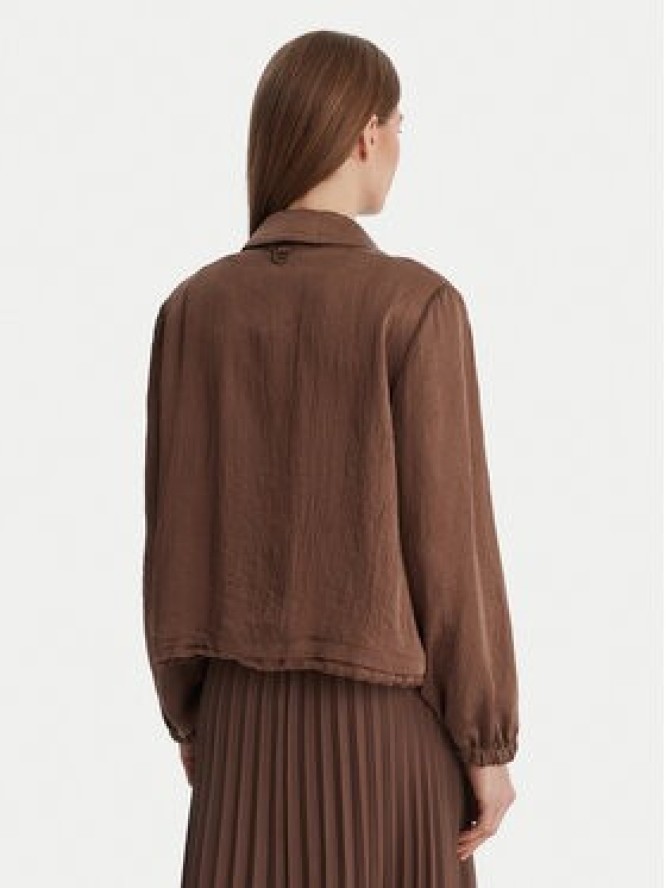 Marella Koszula Albatro 2613041045 Brązowy Regular Fit