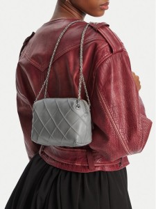 Tory Burch Torebka Fleming Small 169226 Szary