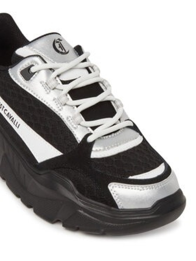 Just Cavalli Sneakersy 78RA3SL3 Czarny