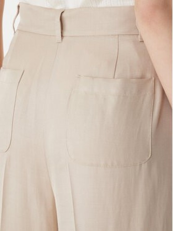 Marella Spodnie materiałowe Adito 2615131221 Beżowy Straight Fit