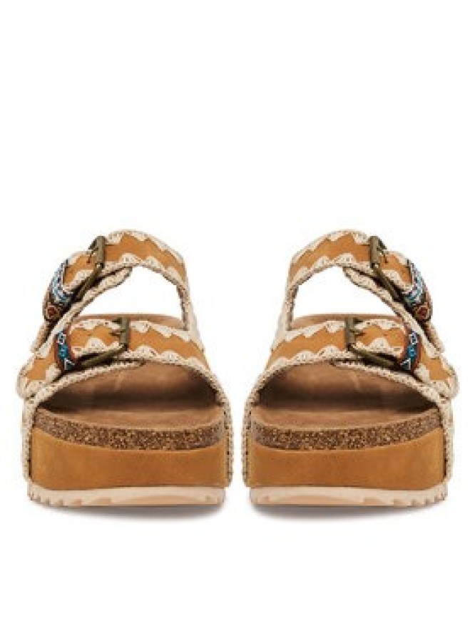 DeeZee Klapki LB-P1684 Brązowy