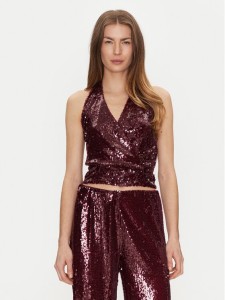 Haveone Top RGE-M035 Bordowy Regular Fit