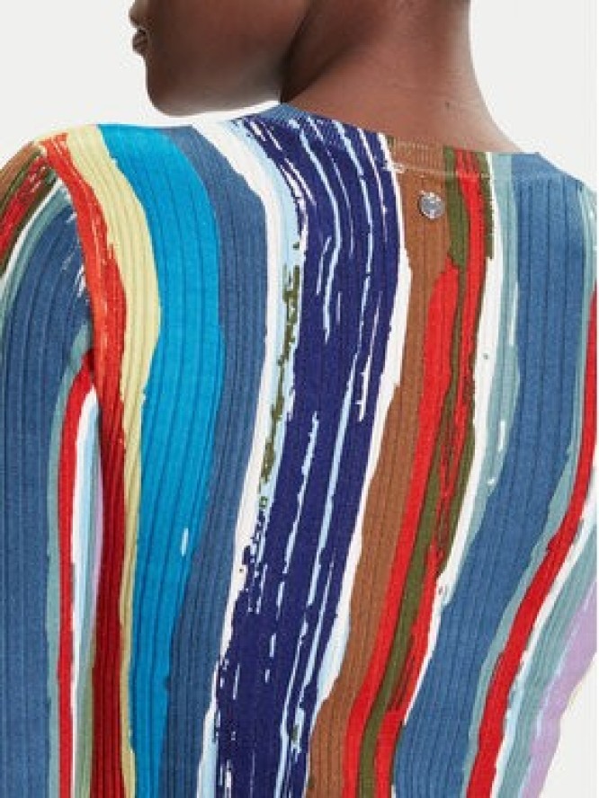 Desigual Sukienka codzienna Carla 25WWVF07 Kolorowy Slim Fit