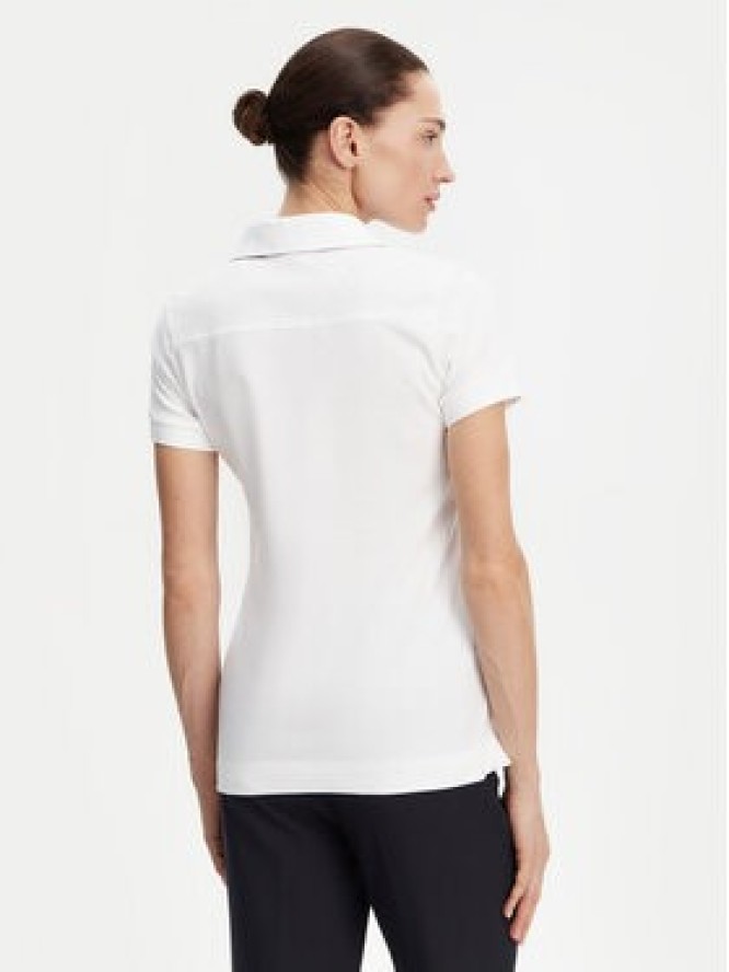 Barbour Polo LML0634WH33 Biały Regular Fit