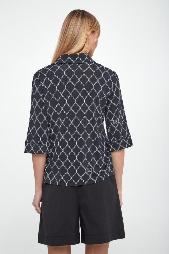 Bluzka damska Prugna MAX MARA BEACHWEAR