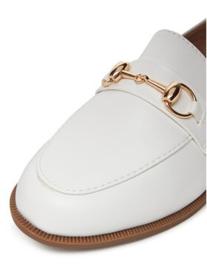 DeeZee Loafersy 2024-64 Biały