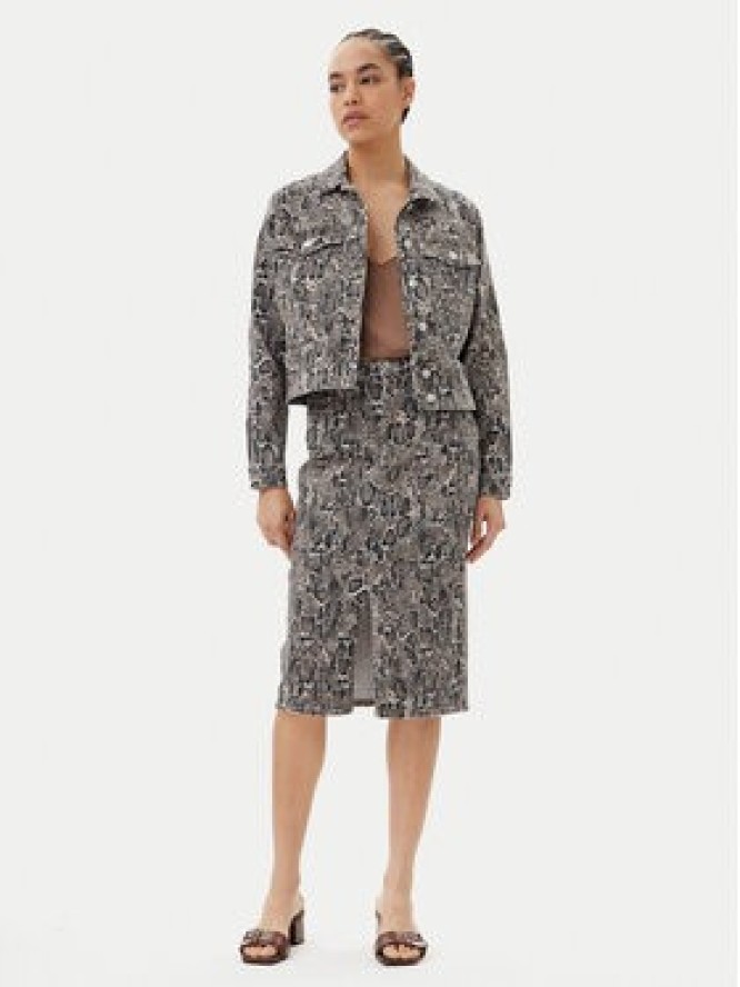 JOOP! Spódnica jeansowa 30044957 Brązowy Slim Fit